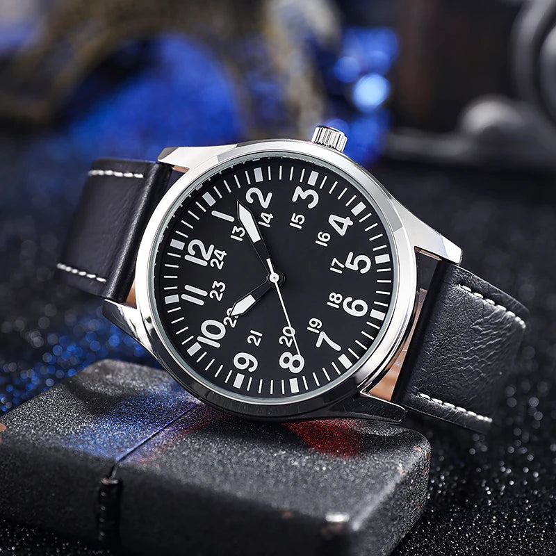 Field Watch with Steel Band (Quartz)