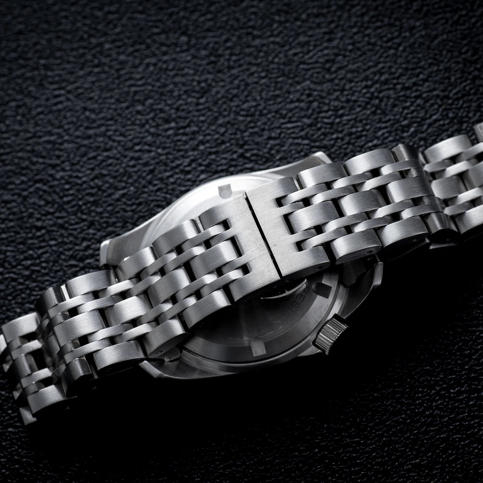Aimimo Luxury Pilot W/ Saphire Crystal (Quartz)