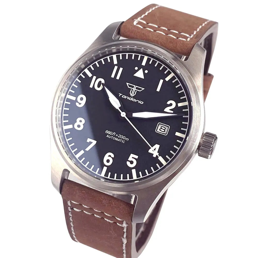 Automatic 39mm Pilot's Diving Watch W/Sapphire Crystal (Miyota8215 Movement)