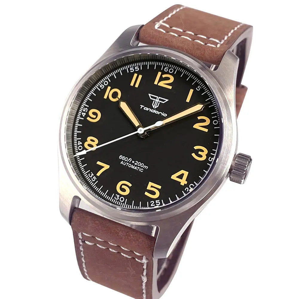 Automatic 39mm Pilot's Diving Watch W/Sapphire Crystal (Miyota8215 Movement)