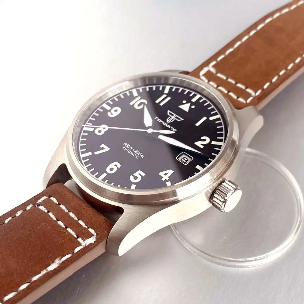 Automatic 39mm Pilot's Diving Watch W/Sapphire Crystal (Miyota8215 Movement)