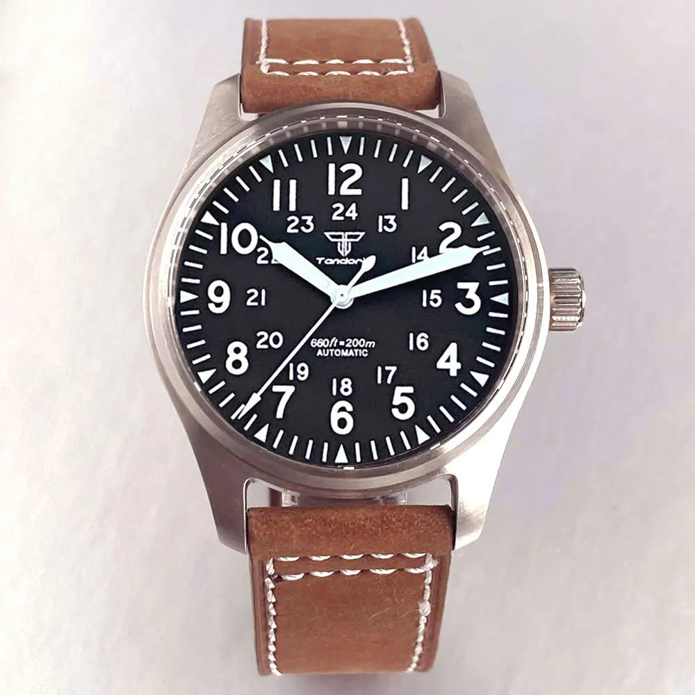 Automatic 39mm Pilot's Diving Watch W/Sapphire Crystal (Miyota8215 Movement)