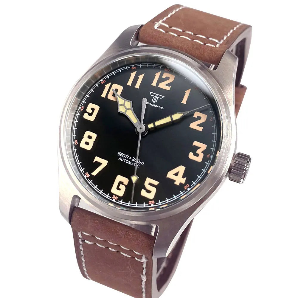 Automatic 39mm Pilot's Diving Watch W/Sapphire Crystal (Miyota8215 Movement)