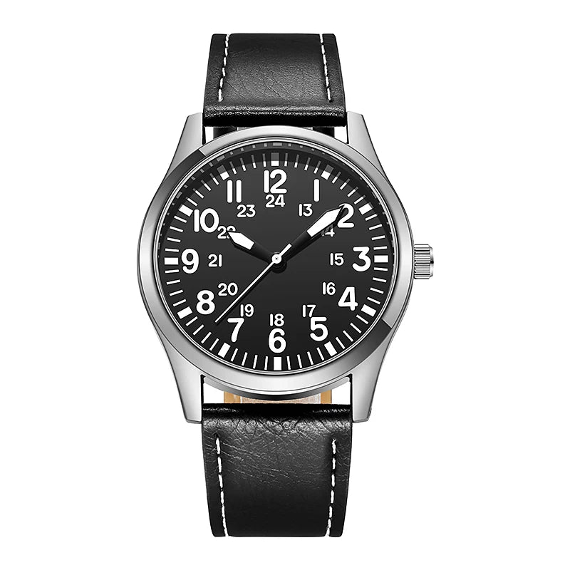Field Watch with Steel Band (Quartz)